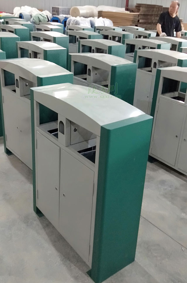 戶(hù)外鋼板垃圾桶-欣方圳戶(hù)外鋼板垃圾桶廠家