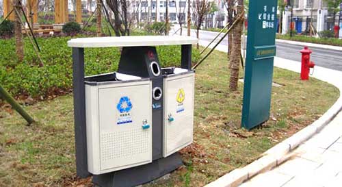 戶外垃圾桶的材質有哪些？