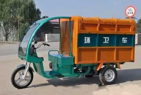 三亞街道上的垃圾箱將被取消，實施三輪電動車定時上門收集！