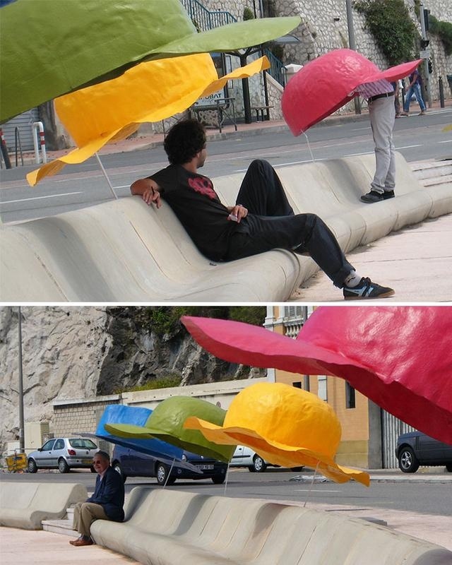 童趣創(chuàng)意設計七彩戶外休閑椅,能遮陽擋雨