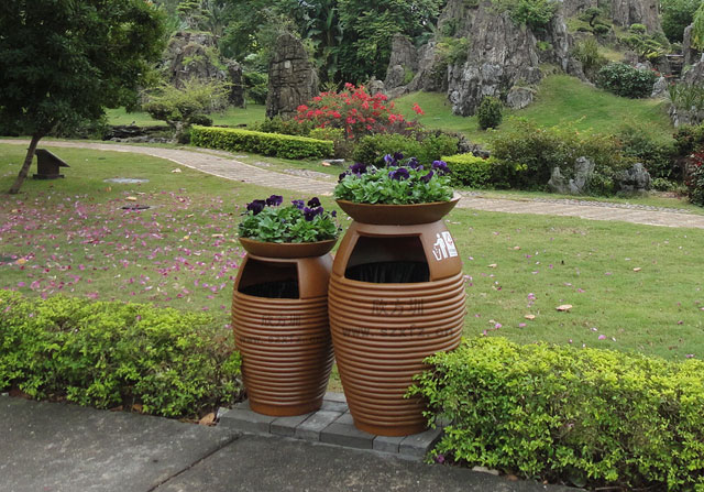 景區垃圾桶產品設計、生產制作的要點